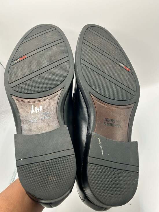 Johnston & Murphy Alcott Penny Loafer Black Leather Men's Size 12M - Picture 3 of 5